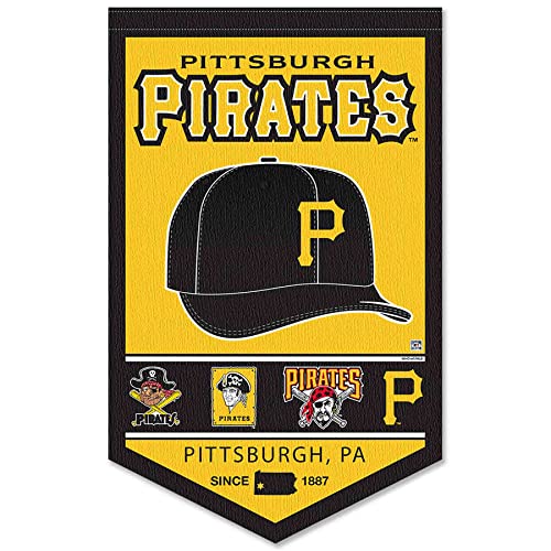 Pittsburgh Pirates Heritage History Banner Pennant