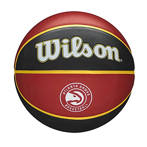 WILSON NBA Team Tribute Basketball - Size 7 - 29.5', Atlanta Hawks