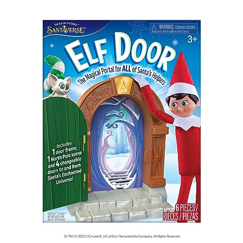 The Elf on the Shelf Elf Door-The Magical Portal for All of Santa's Helpers!