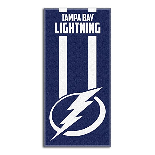 Northwest NHL Tampa Bay Lightning Beach Towel, 30' x 60', Zone Read