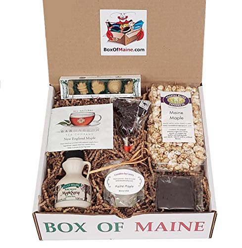 Maine Maple Sampler Gift Pack - 7 Count - Maine Made - Great for Holidays & Birthdays