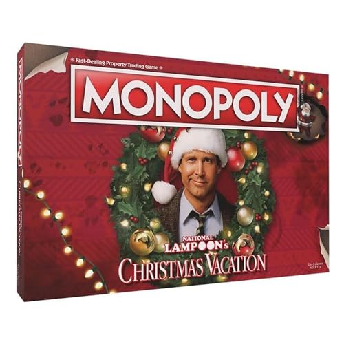 USAOPOLY Monopoly National Lampoons Christmas Vacation | Officially Licensed Board Game | Holiday Classic Movie