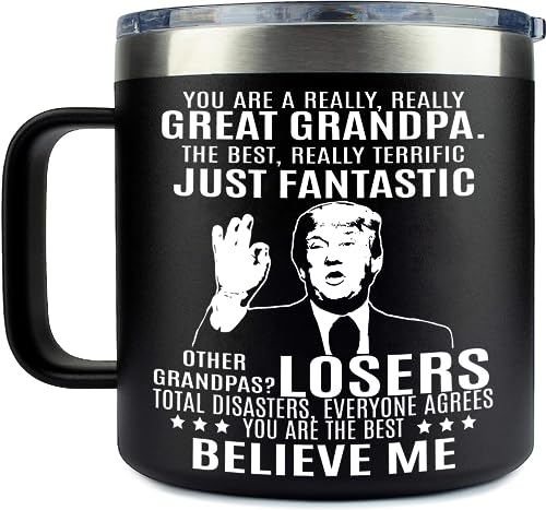 Edizzone Grandpa Funny Mug - Grandpa Gifts - Best Grandpa Birthday Gifts - Gifts for Grandpa From Granddaughter Grandson - Great Grandpa Gift