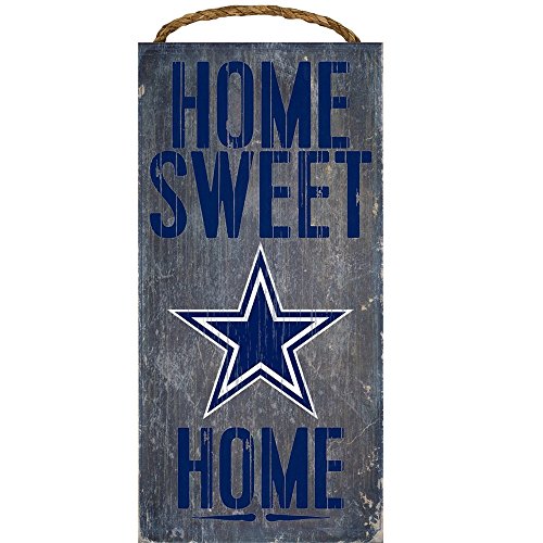 Fan Creations Dallas Cowboys 6' x 12' Home Sweet Home Wood Sign
