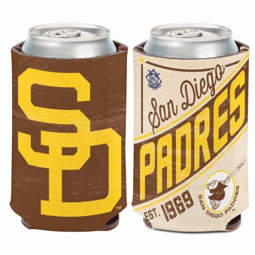 WinCraft San Diego Padres Can Cooler Vintage Design