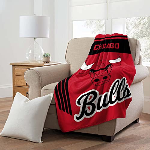Northwest NBA Chicago Bulls 46' x 60' Microfiber Throw Blanket