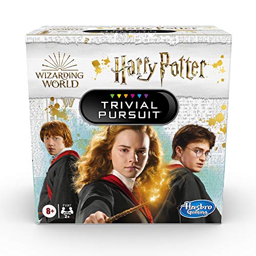 Hasbro Gaming Trivial Pursuit: Wizarding World Harry Potter Edition Compact Trivia Game, 2+ Players, 600 Trivia Questions, 8+ (Amazon Exclusive)