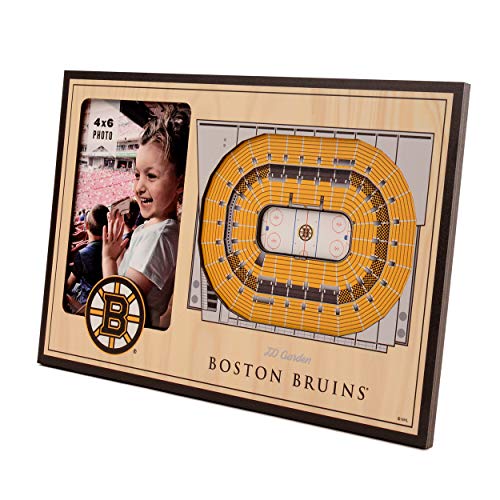 YouTheFan NHL Boston Bruins 3D StadiumViews Picture Frame, 12' x 8'