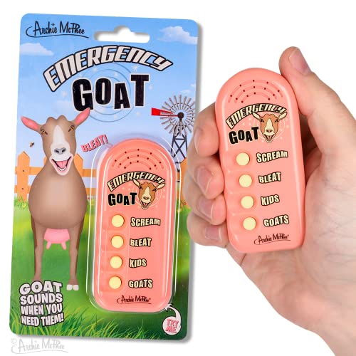 Mcphee Accoutrements Electronic Emergency Goat Noisemaker 4 Different Sounds!