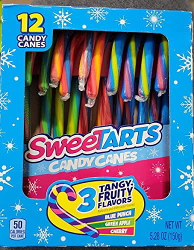 Sweetarts Candy Canes 12ct.