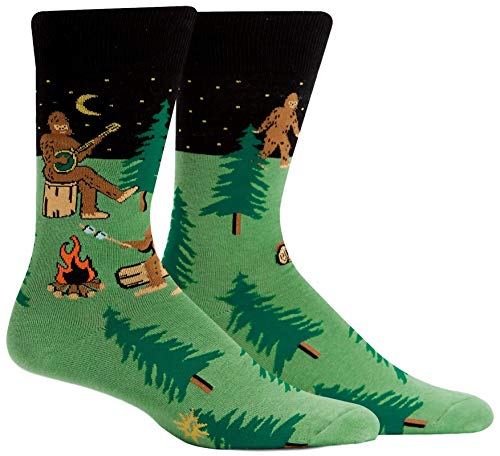 Sock It To Me Men's Sasquatch Camp Out Socks