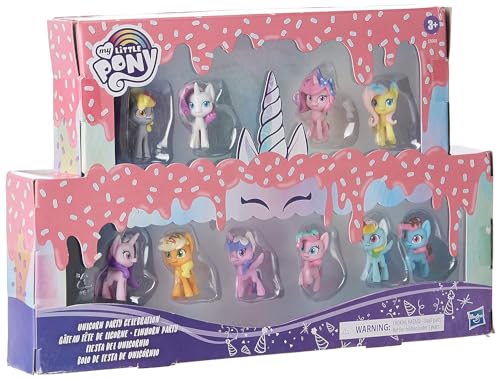 My Little Pony Unicorn Party Celebration Mini Figure 10-Pack