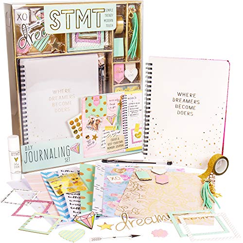 STMT D.I.Y. Dreamers Become Doers Journaling Set, Stationery Set, Bullet Journal Kit, Journaling Kit, Journals for Teen Girls, DIY Journal Set for Girls Ages - 8+