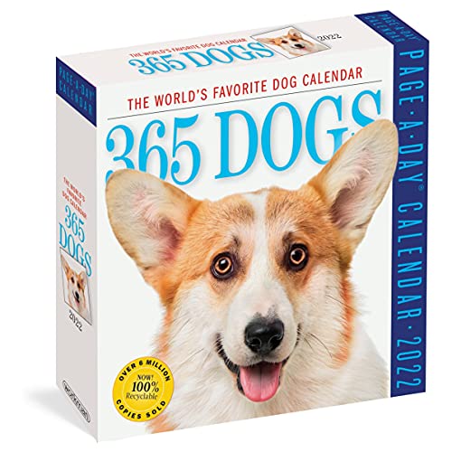 365 Dogs Page-A-Day Calendar 2022: The World's Favorite Dog Calendar