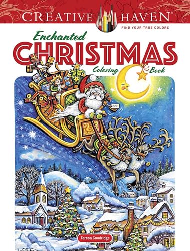 Creative Haven Enchanted Christmas Coloring Book (Adult Coloring Books: Christmas)