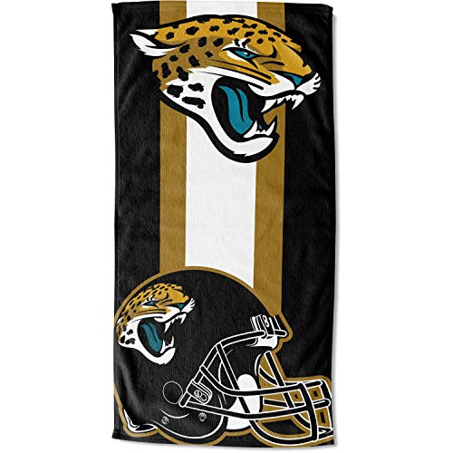 Northwest NFL Jacksonville Jaguars Beach Towel, 30' x 60', Zone Read