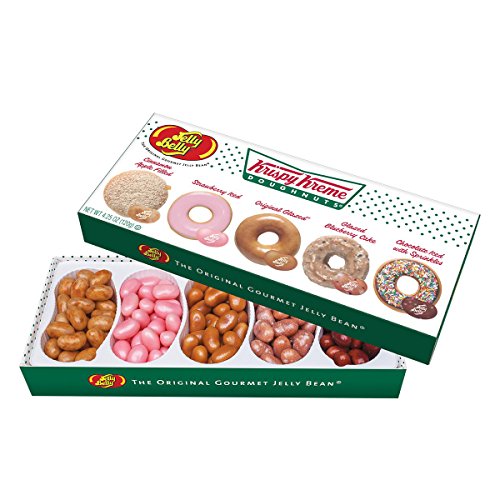 Jelly Belly Candy 64787 4.25oz KK Gift Box 4.25 oz 5 Flavors Krispy Kreme, Multi-colored