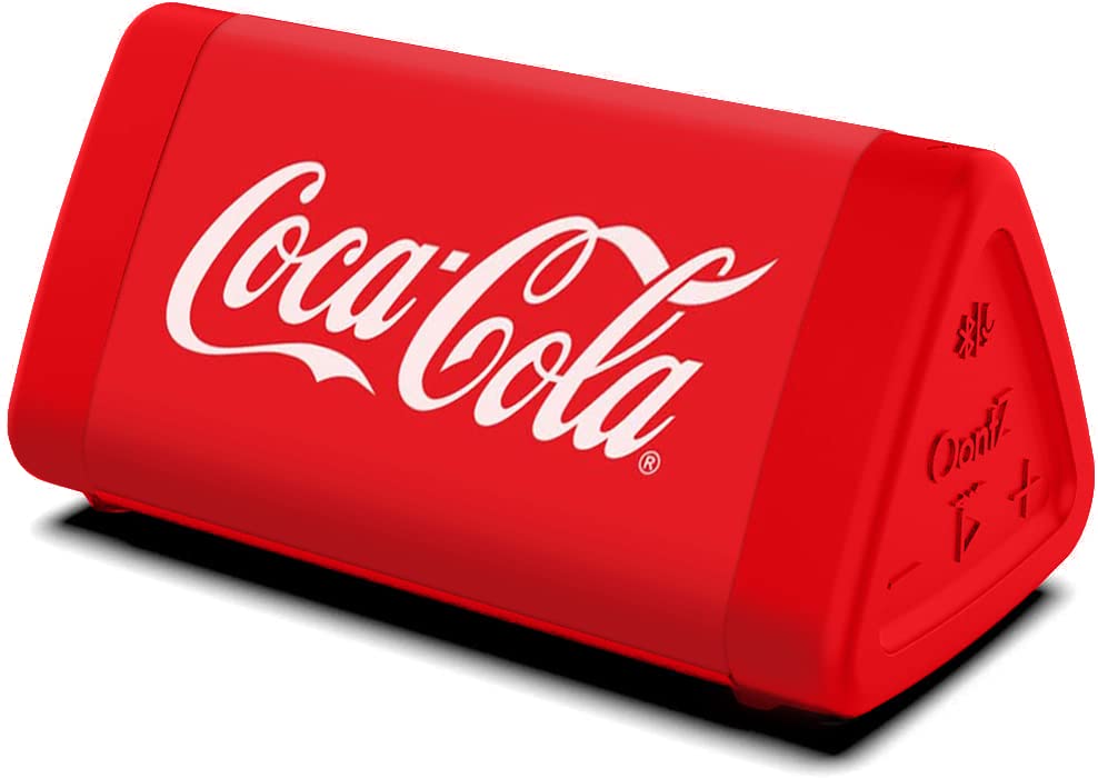 OontZ Angle 3 Coca-Cola Edition Bluetooth Speaker, Portable Wireless Bluetooth Speaker, 10 Watts, up to 100 ft Bluetooth Range, Loud Portable Bluetooth Speaker (Coke-Red)