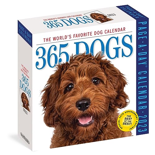 365 Dogs Page-A-Day Calendar 2023: The World's Favorite Dog Calendar