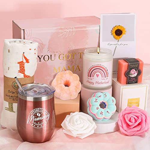 pengtai New Mom Gifts,First Mothers Day Gifts for New Mom,Pregnancy Gifts for Expecting Mom,Mom to be Gift,Gifts for New Mom After Birth,Relaxing Spa Gifts for New Moms,Gender Reveal Gifts