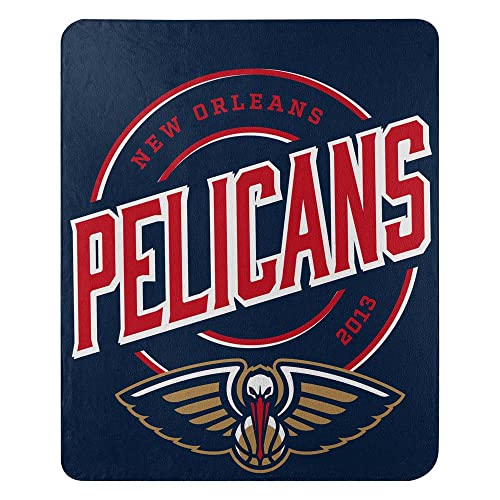 Northwest NBA New Orleans Pelicans Unisex-Adult Fleece Throw Blanket, 50' x 60', Campaign