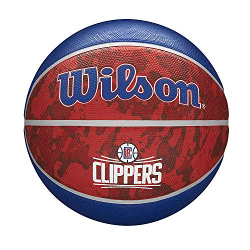 WILSON NBA Team Tiedye Basketball - Size 7 - 29.5', Los Angeles Clippers