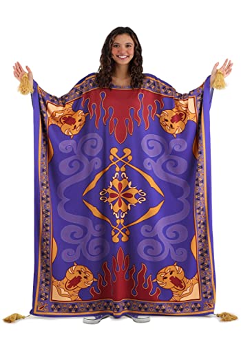 FUN Costumes Disney Aladdin Magic Carpet Costume for Adults, Magic Carpet Accessory for Aladdin Dress-Up, Halloween & Cosplay Standard