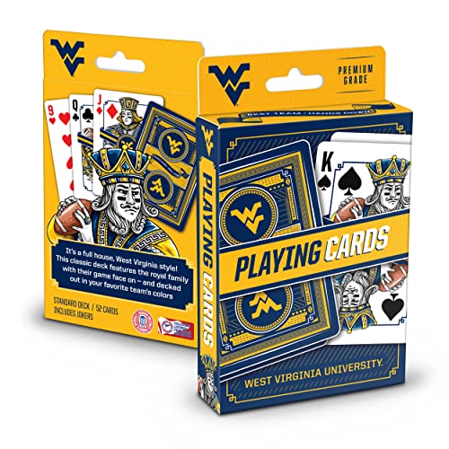 YouTheFan NCAA West Virginia Mountaineers Classic Series Playing Cards