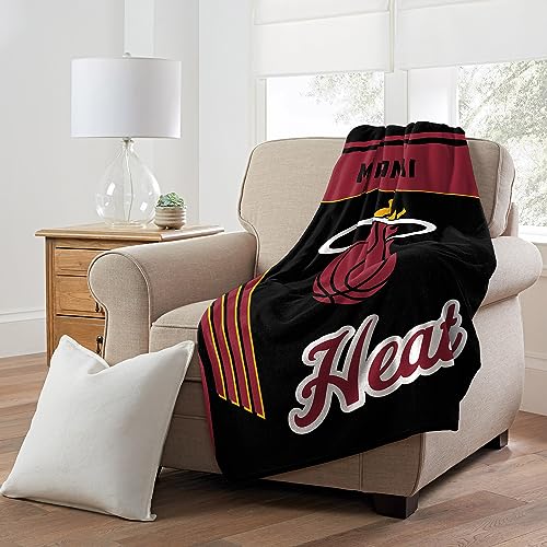 Northwest NBA Miami Heat 46' x 60' Microfiber Throw Blanket