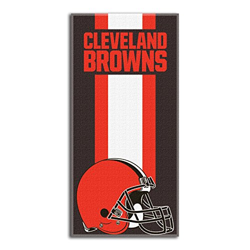 Northwest NFL Cleveland Browns Beach Towel, 30' x 60', Zone Read