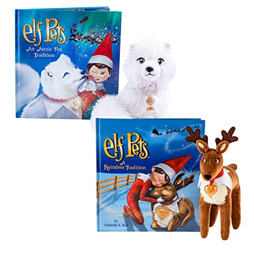 The Elf on the Shelf Elf Pets Traditions 2-Pack: A Reindeer Tradition and Arctic Fox Tradition