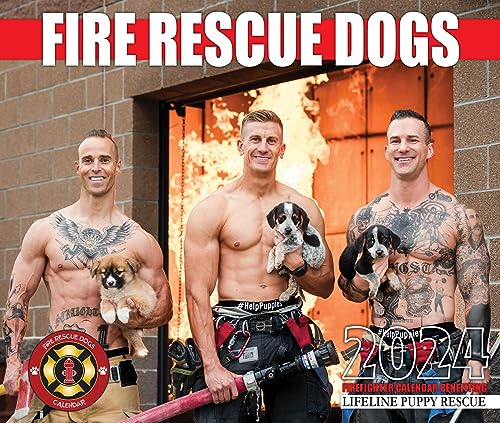2024 Fire Rescue Dogs Calendar