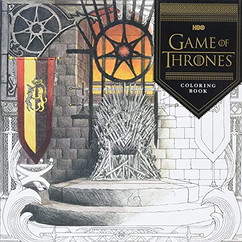 HBO's Game of Thrones Coloring Book: (Game of Thrones Accessories, Game of Thrones Party Gifts, GOT Gifts for Women and Men) (Game of Thrones x Chronicle Books)