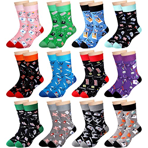Amazon 10 Funny Socks for Doctor 2024 - Oh How Unique!